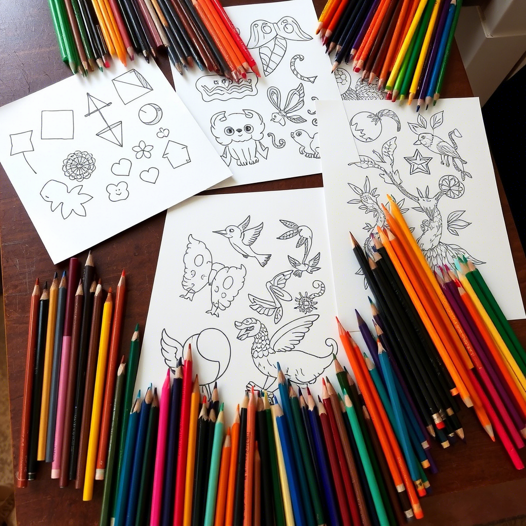 lápis de colorir amazon turma da pintura kids